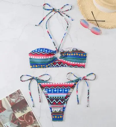 Samos colorful bikini set - cheerful & comfortable | Becker's Amsterdam