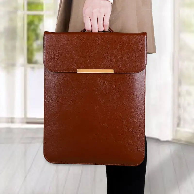 Beckers Amsterdam ™ - Luxus veganes Tablet & Laptop -Tasche