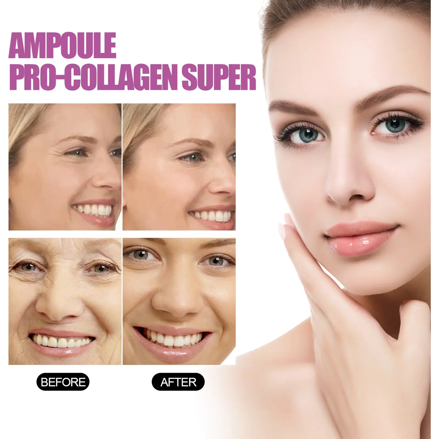 EELHOE™ Ceramid Pre-Collageen Ampullserum för huden