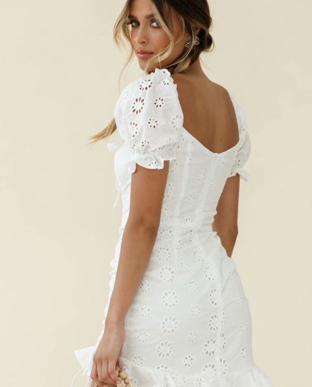 Becker's Amsterdam ™ - Naxos Airy Lace White Summer Dress