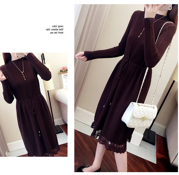 Zurich Knit Dress, Sweater Dress, Laying Dress