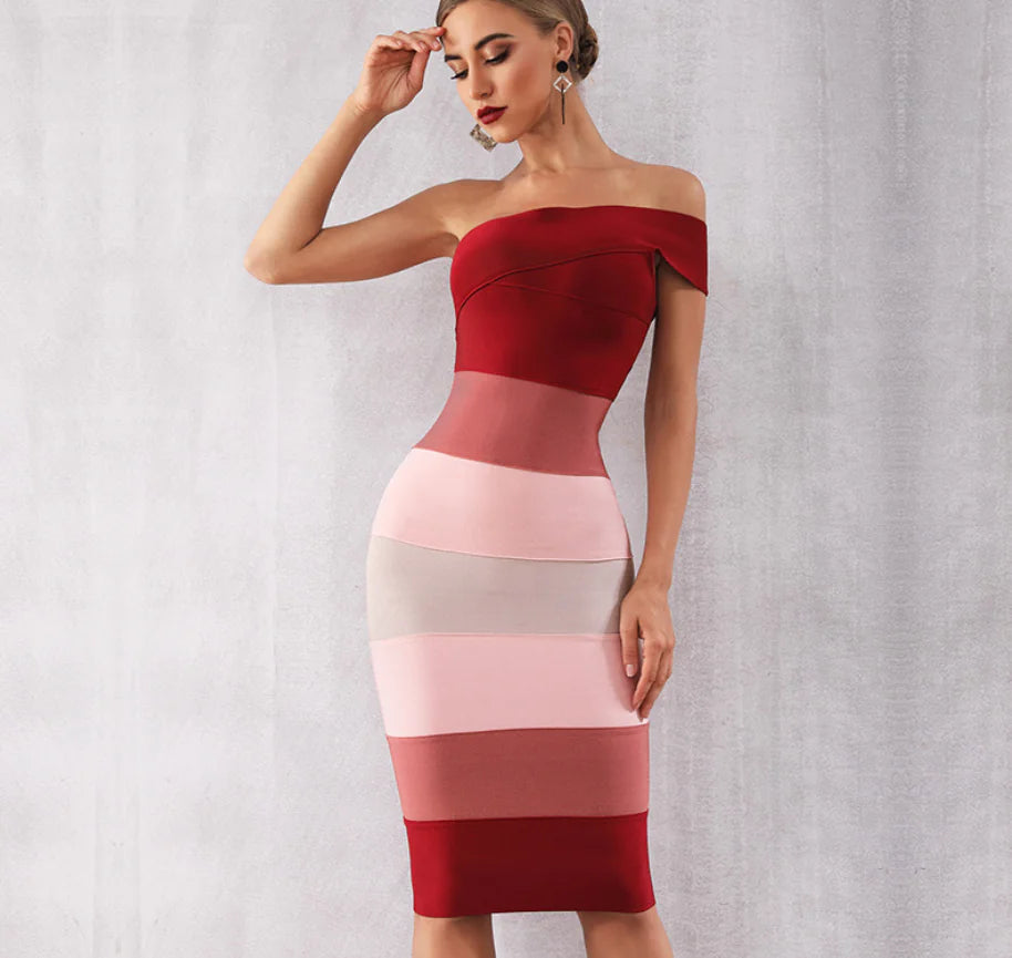 Becker's Amsterdam™ - Warschau Strap Dress, Sexy Bandage Dress, Women's Dress