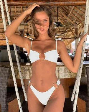 Becker's Amsterdam™ - Sopot Luxe Bikini Set Met Goudkleurige Accenten