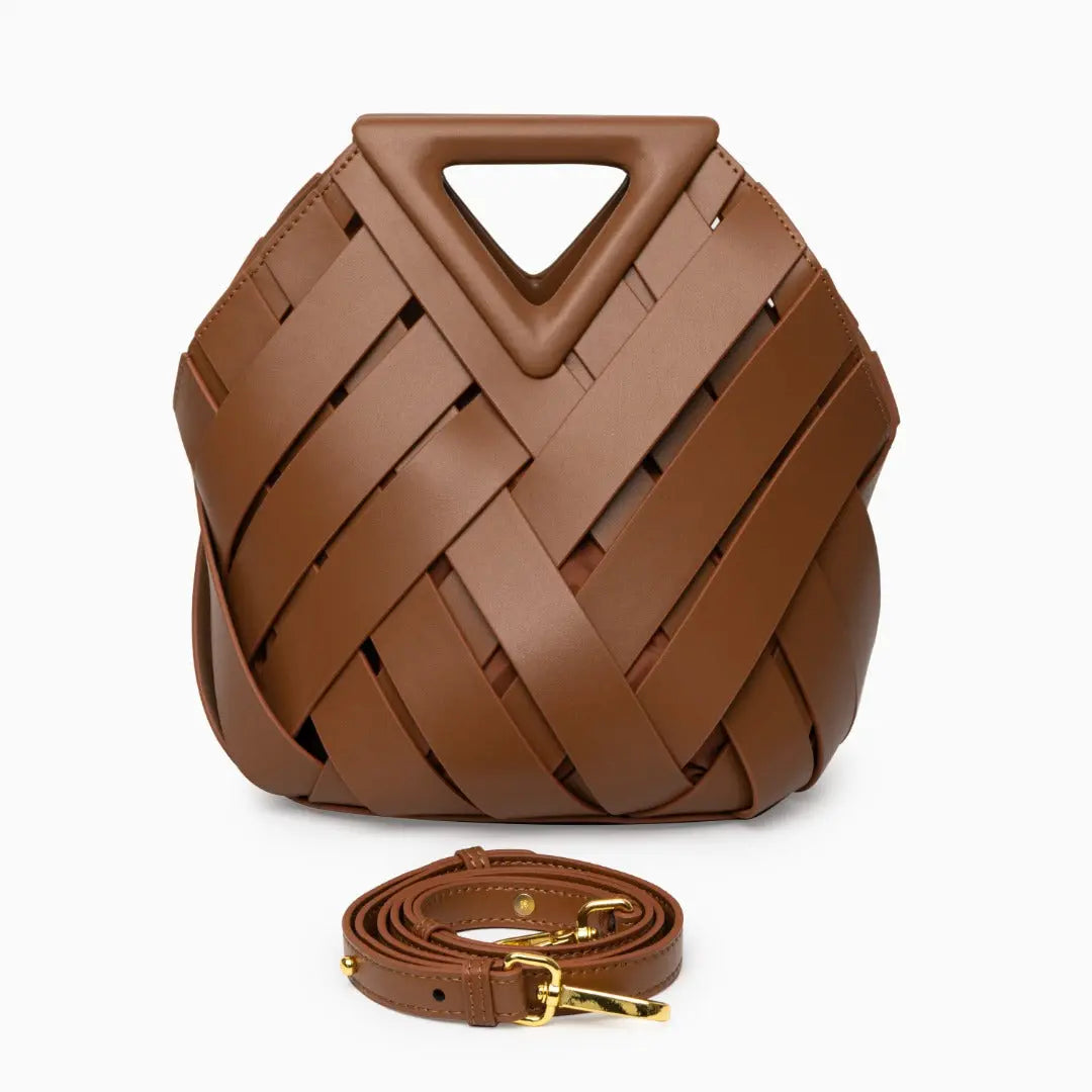 Katarina Weave Handtasche – Gewebte Damenhandtasche aus veganem Leder | Becker's Amsterdam™