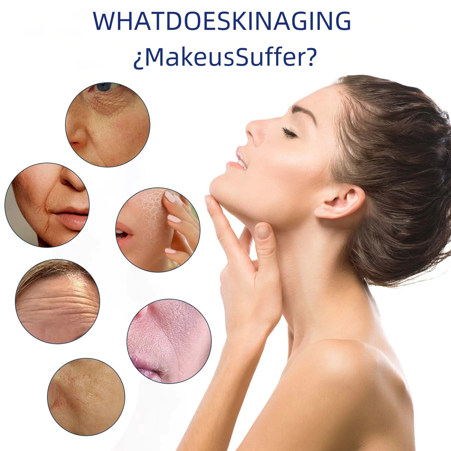 OUHOE Anti-Aging Ansiktsserum för fina linjer och fasthet