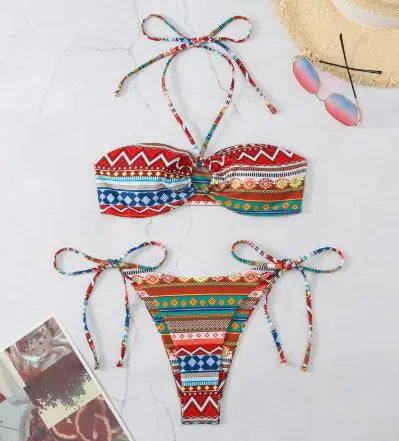 Samos colorful bikini set - cheerful & comfortable | Becker's Amsterdam