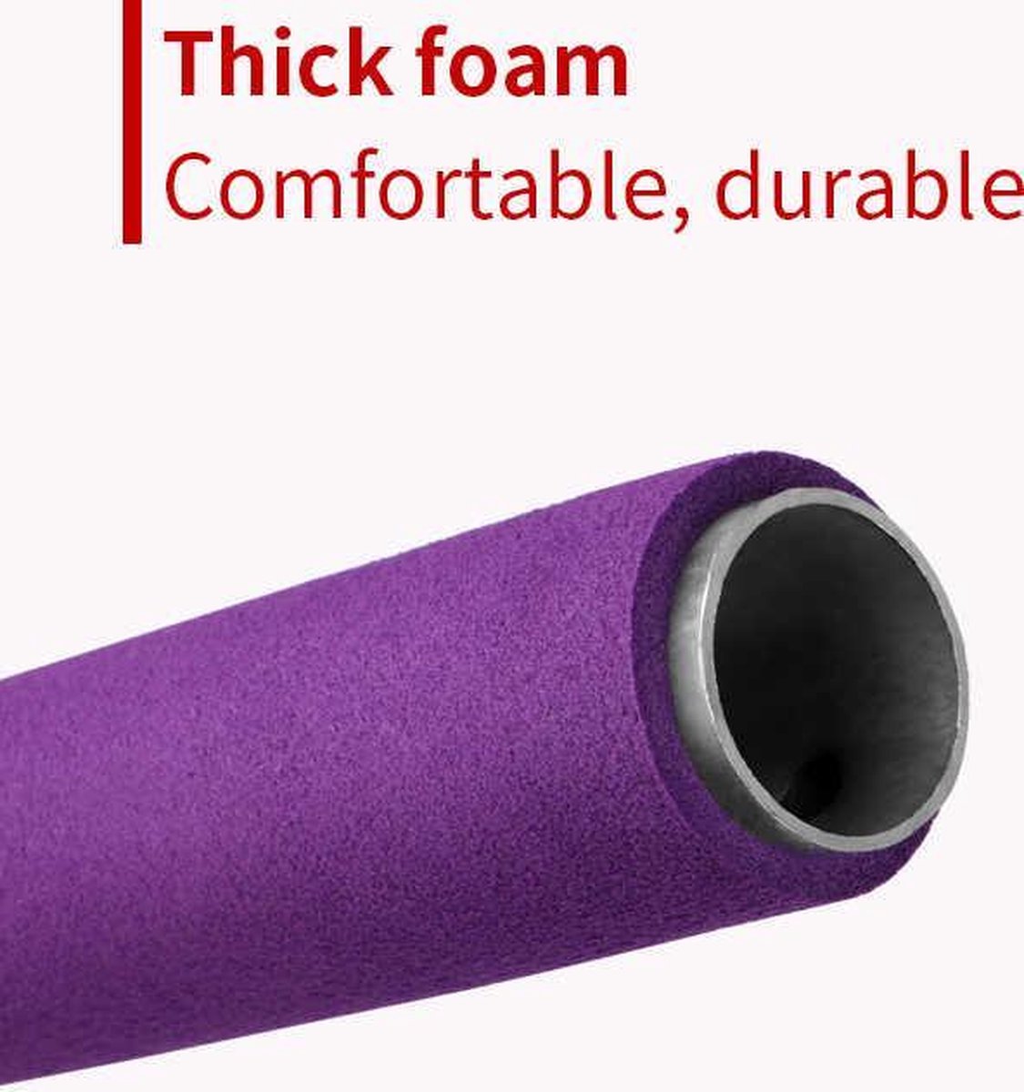 Fitness Pilates stick met elastieken voor armen, benen en core