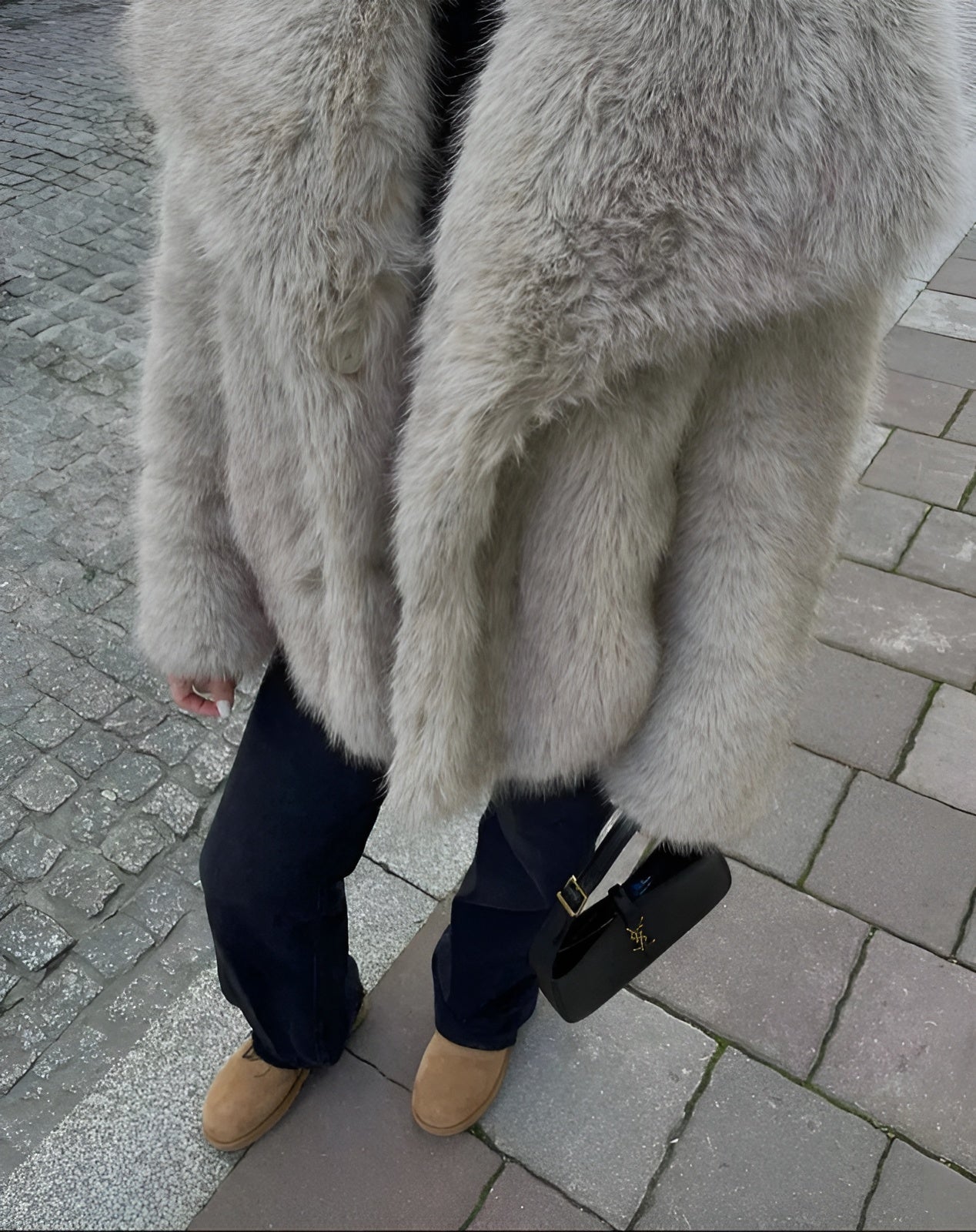 Winter Whisper Coat™ – Luxury Faux Fur Winter Coat for Women | Becker's Amsterdam