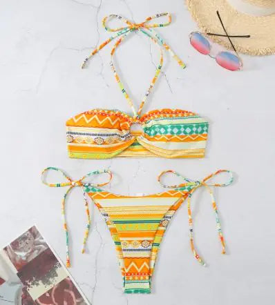 Samos colorful bikini set - cheerful & comfortable | Becker's Amsterdam