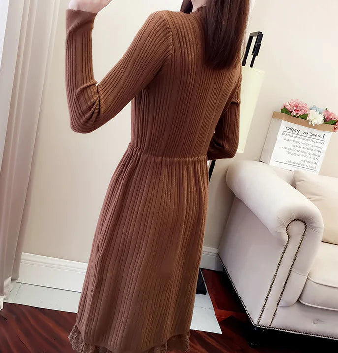 Zurich Knit Dress, Sweater Dress, Laying Dress