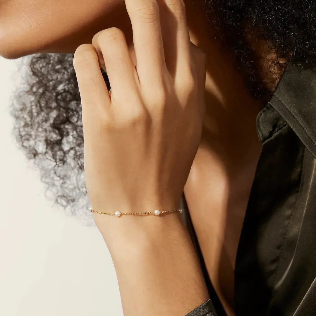 Beckers Amsterdam ™ - Frauenarmband mit Süßwasserperlen