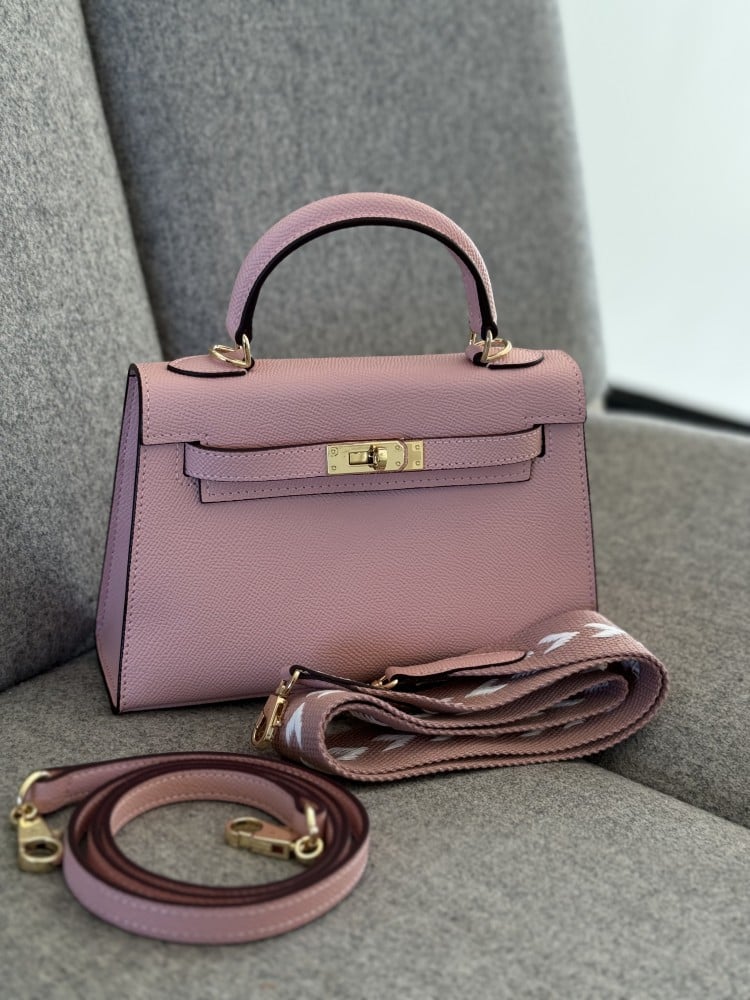 Becker's Amsterdam™ Luxus-Handtasche in Rosa - Luxus-Handtasche in Zartrosa