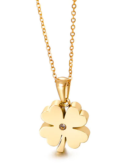 Becker's Amsterdam™ Halskette mit vierblättrigem Kleeblatt