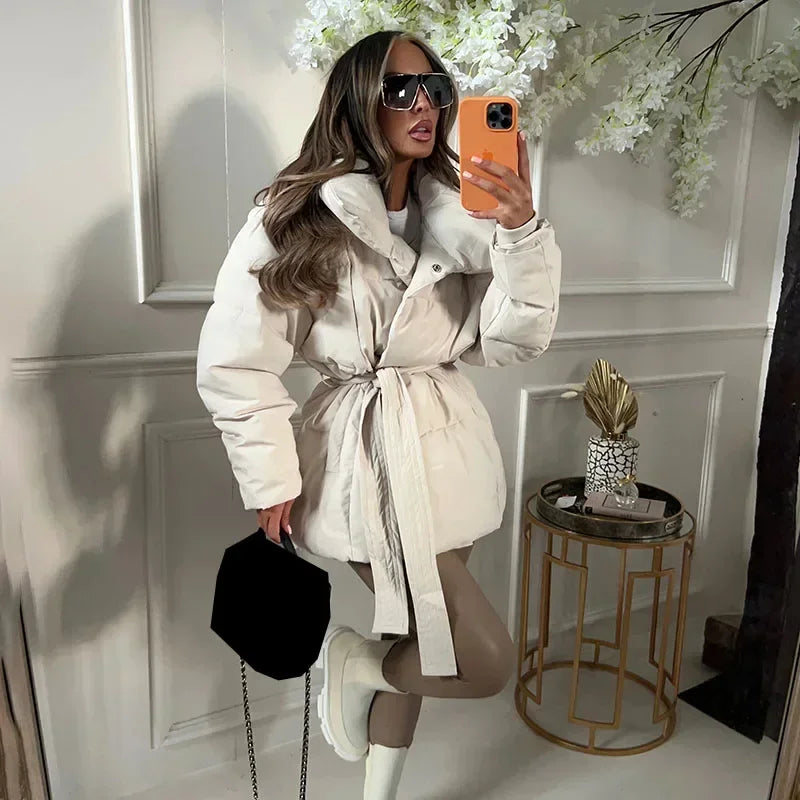 Becker's Amsterdam ™, giacca da donna imbottita Aurélie -Elegante cappotto invernale con slim fit | Becker Amsterdam