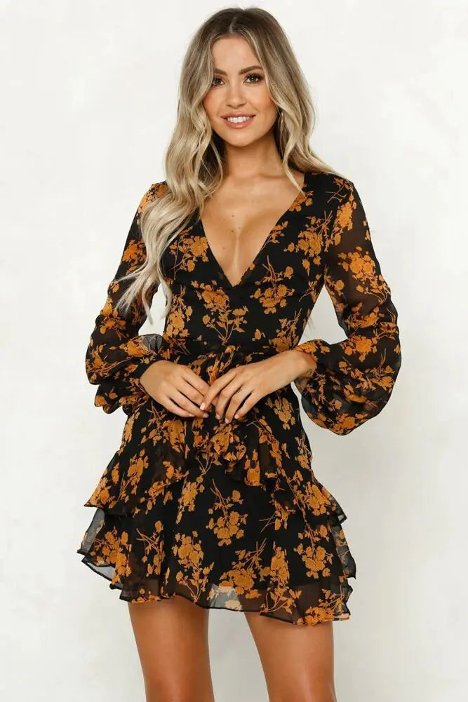 Becker's Amsterdam ™ - Στοκχόλμη Floral Motive Summer Dress