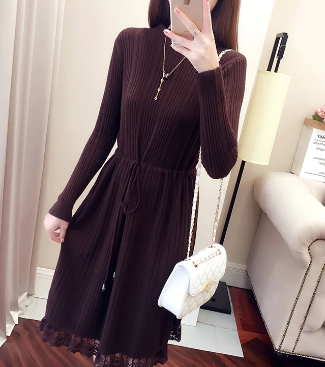 Zurich Knit Dress, Sweater Dress, Laying Dress