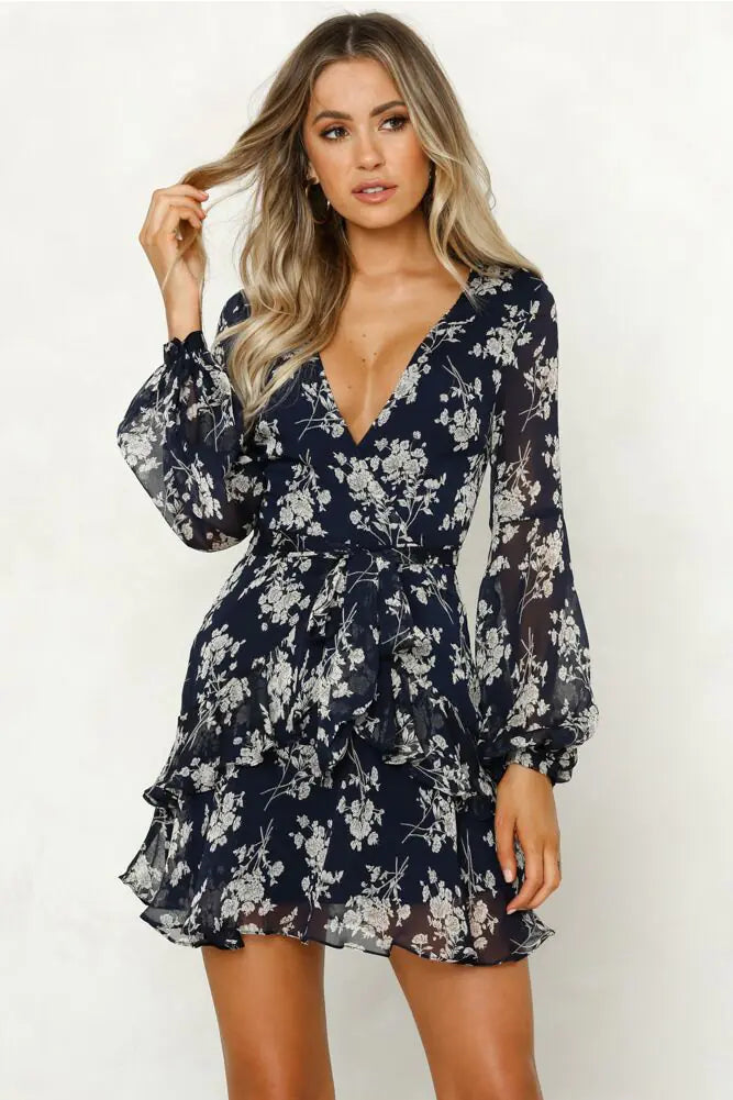 Becker's Amsterdam ™ - Στοκχόλμη Floral Motive Summer Dress