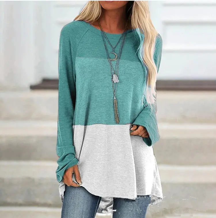 Tricolor sweater long sleeves - colorful & comfortable | Beckers Amsterdam ™