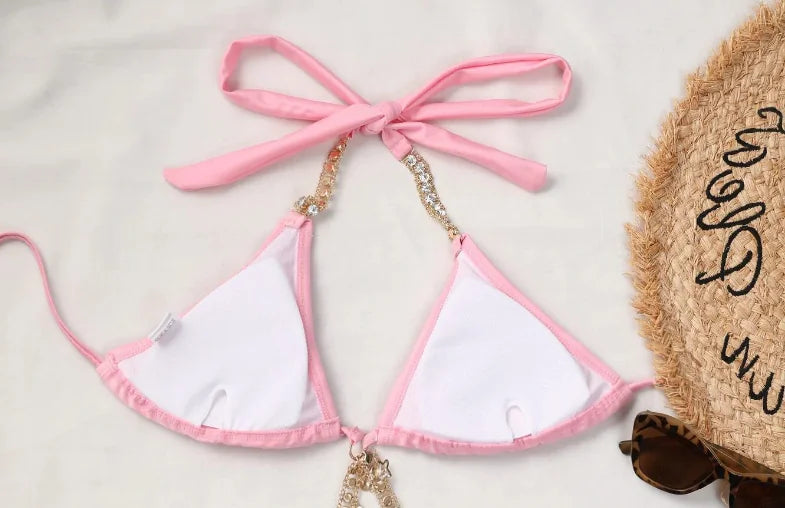 Becker's Amsterdam ™ - Sunny Beach Bikini σετ με χρυσά κοσμήματα