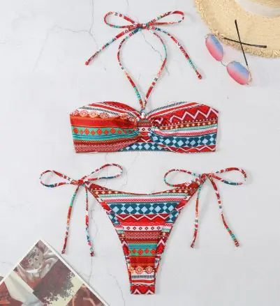Samos colorful bikini set - cheerful & comfortable | Becker's Amsterdam