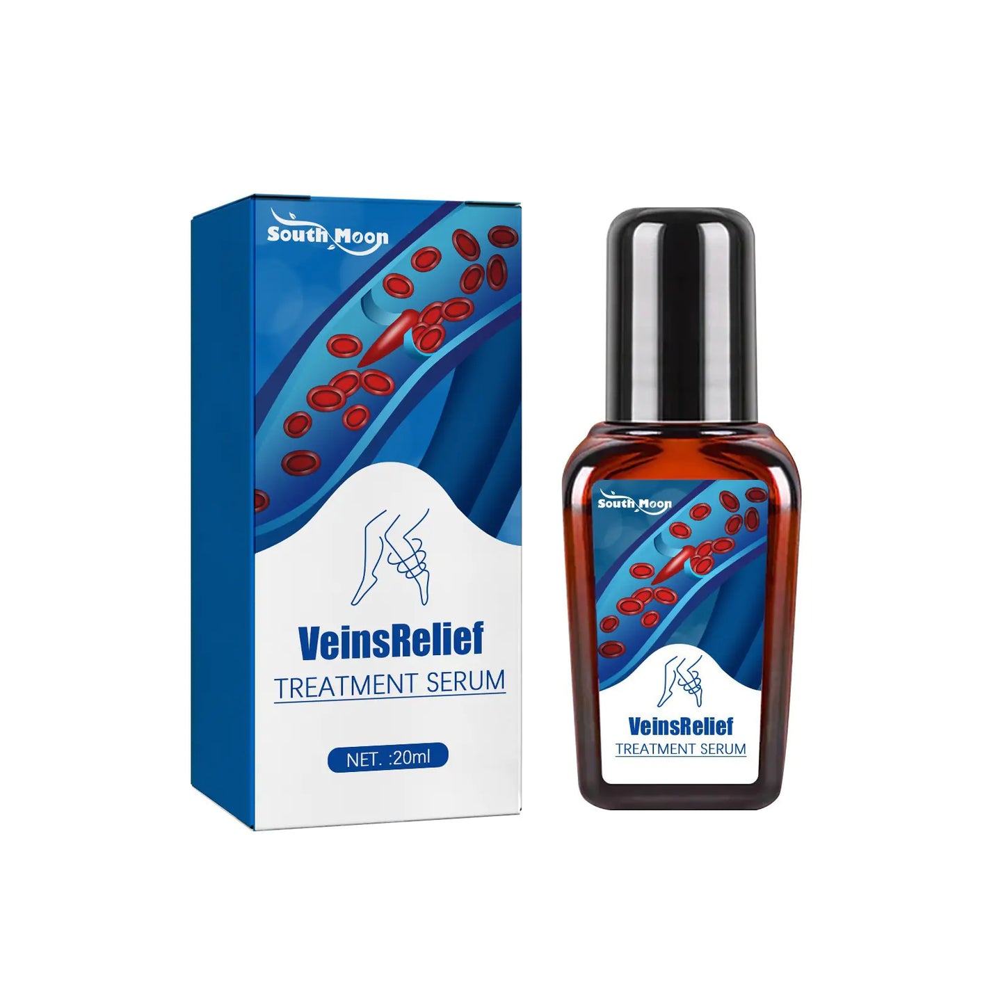 South Moon ™ Serum für die Venenreparatur für Beinbeschwerden