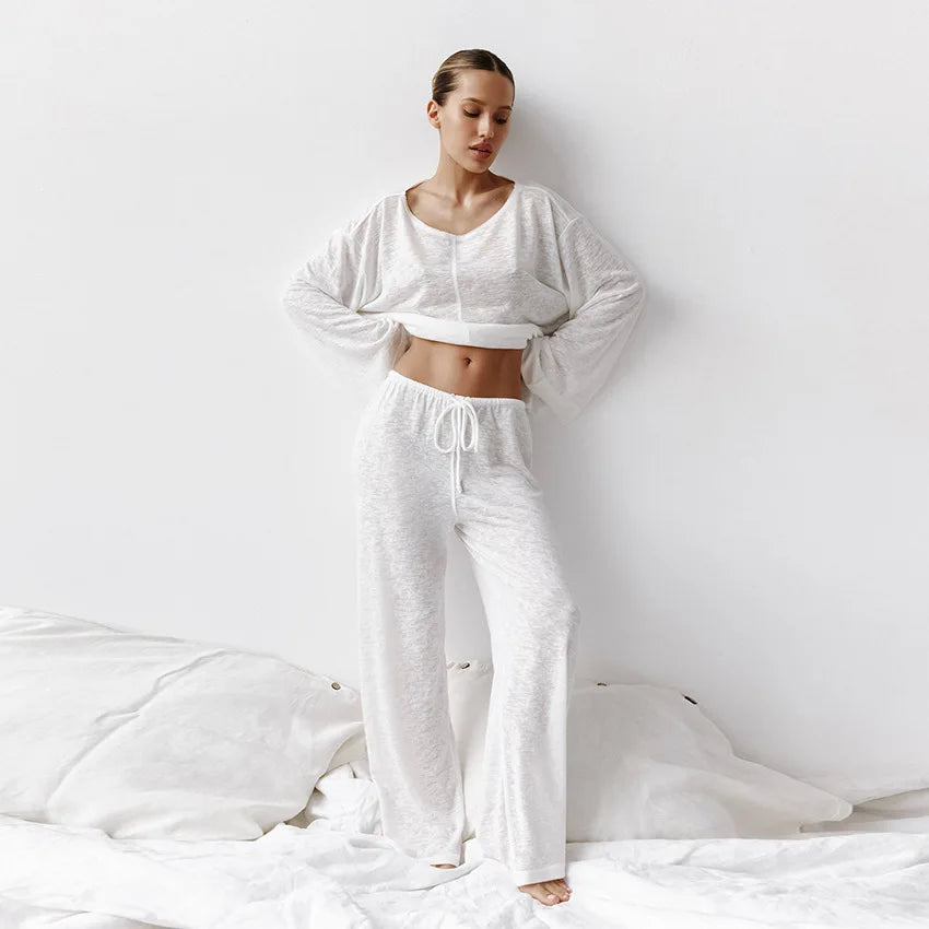“Celestia Lounge Set™ – comfortabele en stijlvolle loungewear voor dames