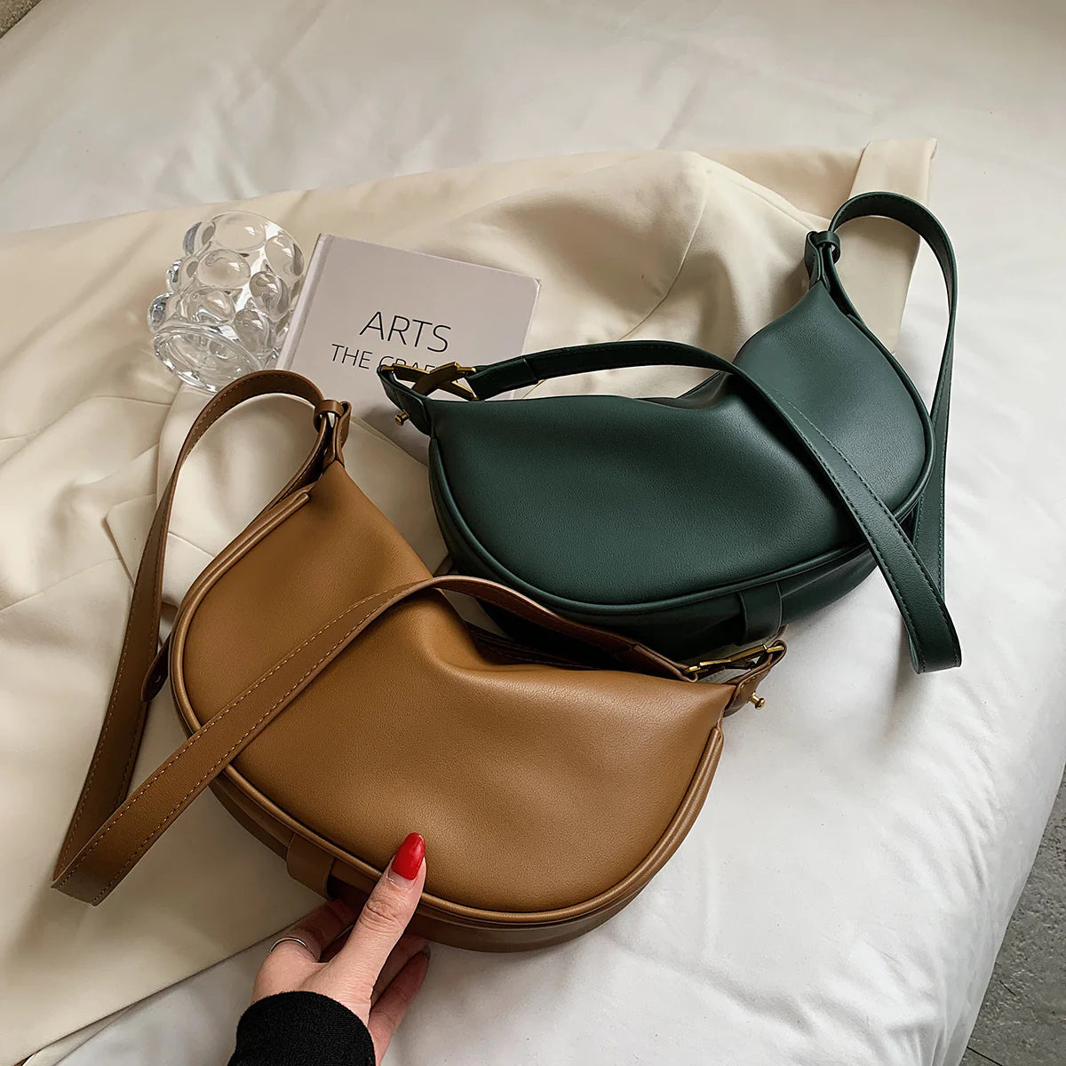 Becker's Amsterdam™ Schoudertas Donkergroen - Shoulderbag Castleton Green