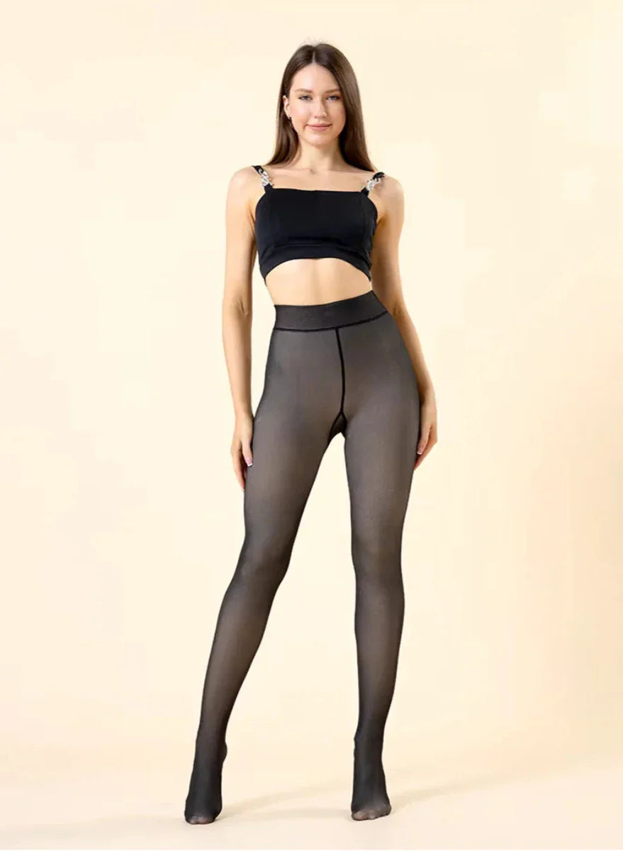 Slimwarm fleece tights - lined soft tights, 1+1 free | Becker’s Amsterdam