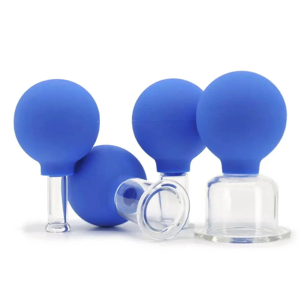 Set di coppettazione facciale radiante luminosa - Mini ventose per il viso e Nek | Becker's Amsterdam ™
