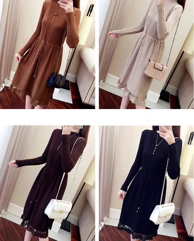 Zurich Knit Dress, Sweater Dress, Laying Dress