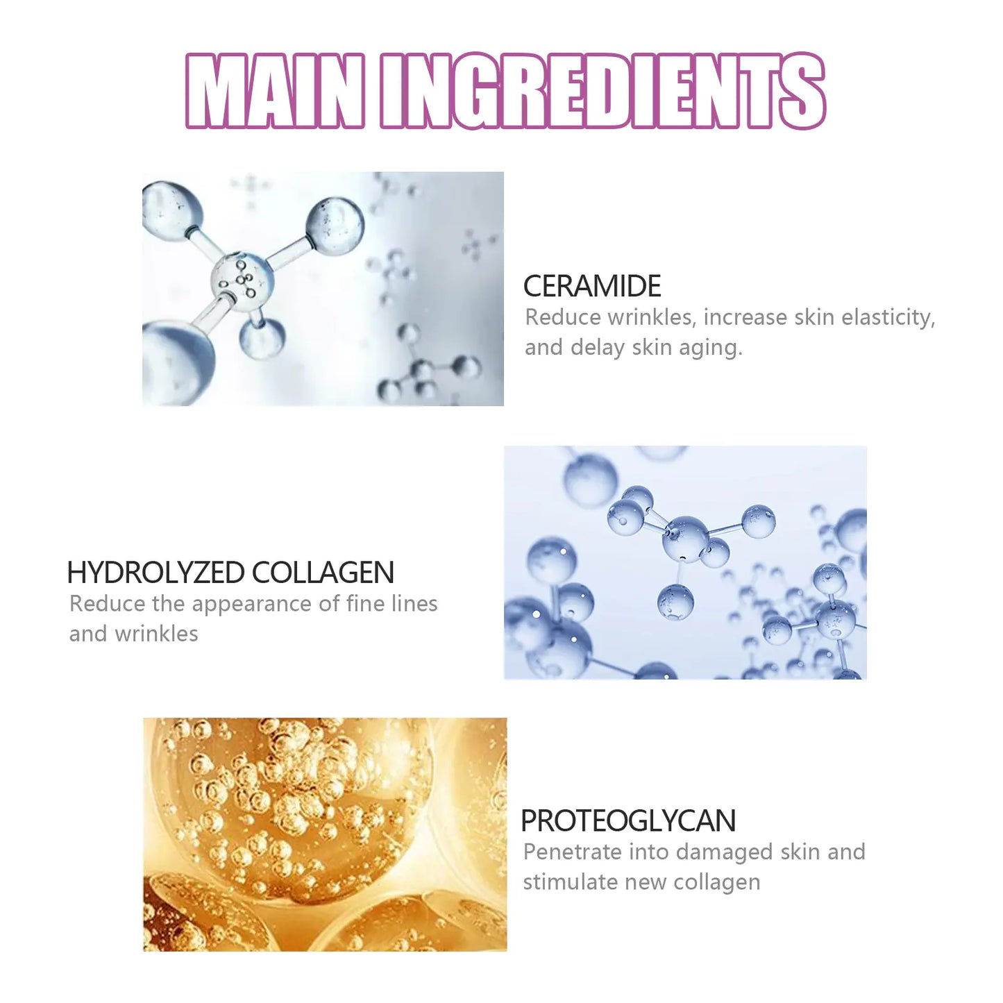 EELHOE™ Ceramid Pre-Collageen Ampullserum för huden