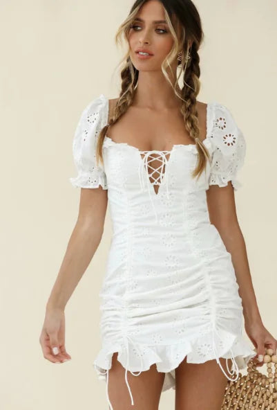 Becker's Amsterdam ™ - Naxos Airy Lace White Summer Dress