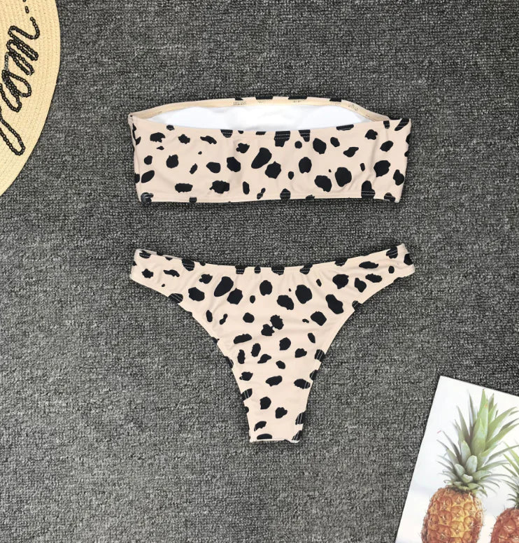 Set di bikini con stampa animale alla moda Ibiza | Becker's Amsterdam ™