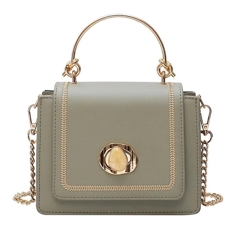 Becker's Amsterdam™ Stijvolle Groene Mini Crossbody Handtas Dames - Forest Green