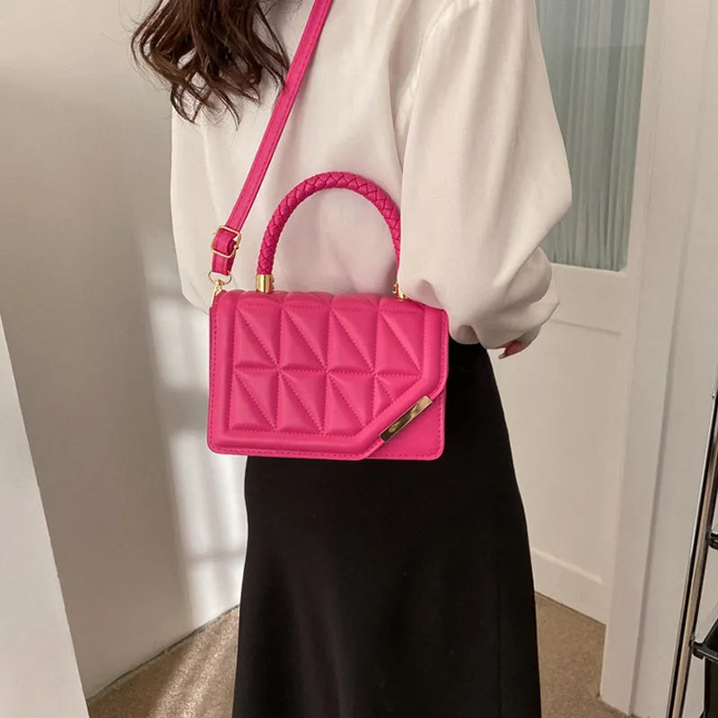 Becker's Amsterdam™ - Roze Dames Schoudertas Met Handvaten - Barbie Pink