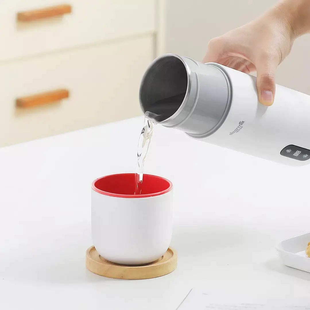 Deerma® - Draagbare Elektrische Waterkoker en Drinkfles Combinatie