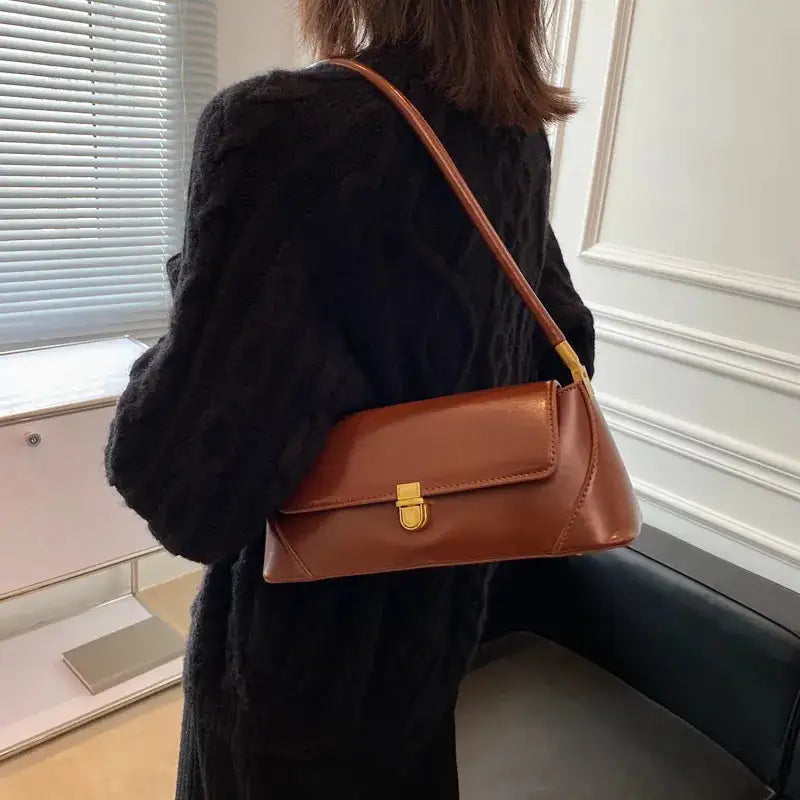 Becker's Amsterdam™ - Parijs Bruine Fransk Vintage Stil Handväska - Fransk Vintage Stil Handväska