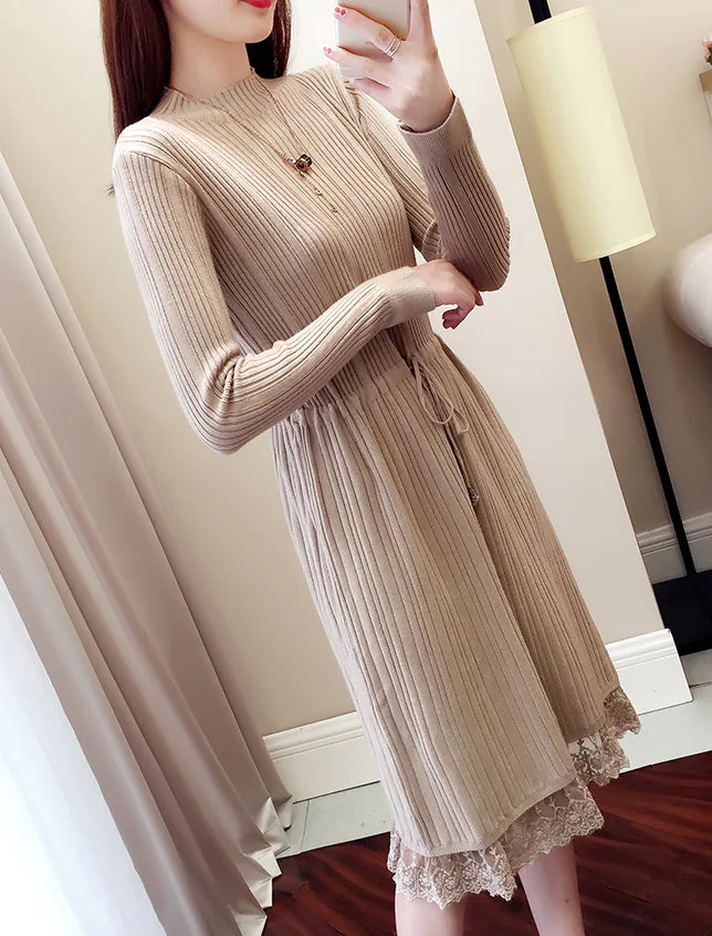 Zurich Knit Dress, Sweater Dress, Laying Dress