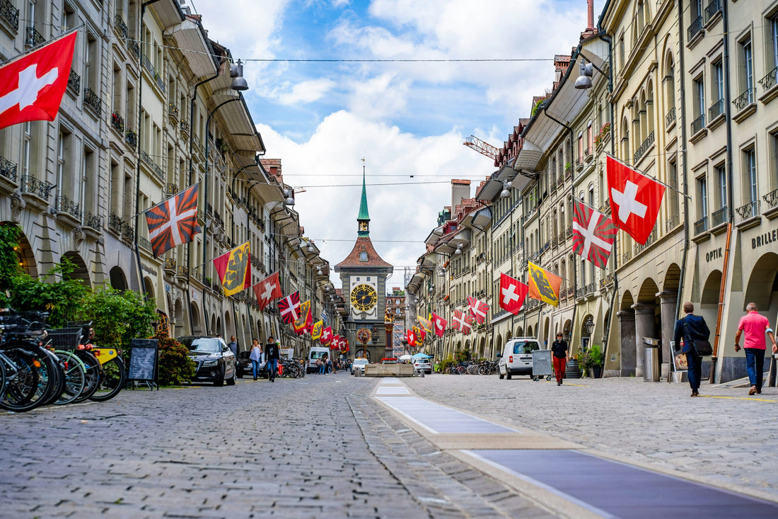 Tassenwinkels in Bern