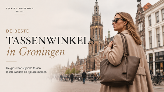 Tassenwinkels in Groningen met stijlvolle tassen en een online optie via Becker’s Amsterdam