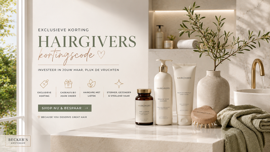 Hairgivers kortingscode voor €10 korting op eerste aankoop.