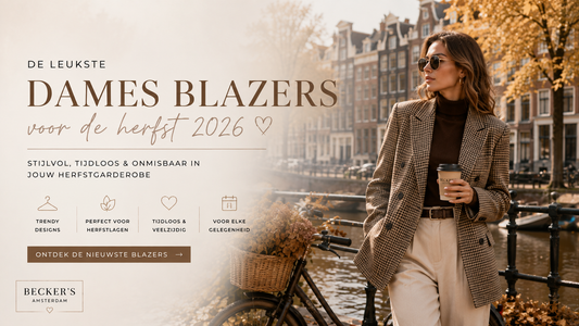 Leukste dames blazers herfst 2026 van Becker's Amsterdam