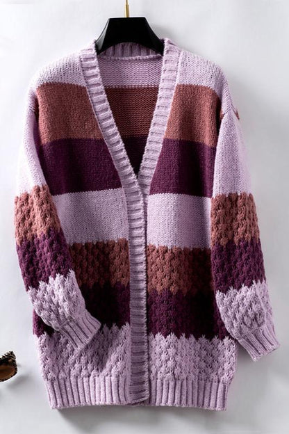Harlequin Stripe Cardigan – Colored Knitted Vest | Becker's Amsterdam
