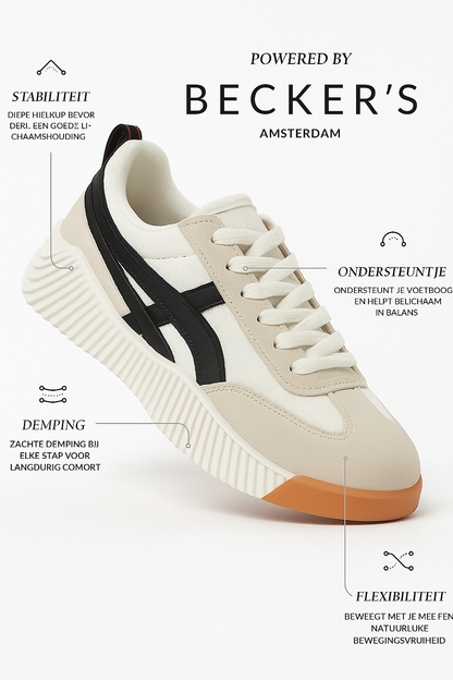 Lina Orthopedic Sneakers™ – Comfortable Women's Walking Shoes | Becker's Amsterdam