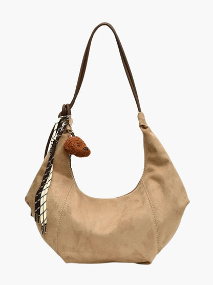 Pamalia Hobo Bag | Wildleder-Boho-Chic mit verspieltem Charme