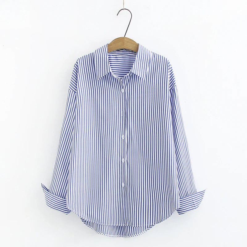 Women's Verona Striped Blouse – Stylish &amp; Comfortable | Becker's Amsterdam