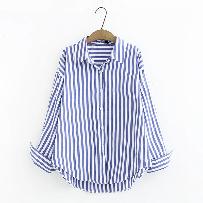 Women's Verona Striped Blouse – Stylish &amp; Comfortable | Becker's Amsterdam