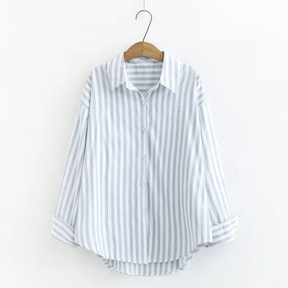 Women's Verona Striped Blouse – Stylish &amp; Comfortable | Becker's Amsterdam