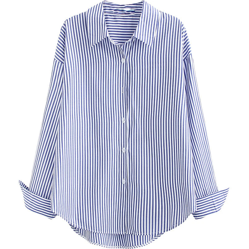Women's Verona Striped Blouse – Stylish &amp; Comfortable | Becker's Amsterdam