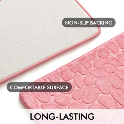 Pink Non-Slip Bath Mat 40x60 cm – Safe & Comfortable Shower Mat | Becker's Amsterdam